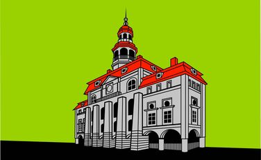 Illustration Lüneburger Rathaus