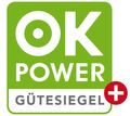 Unser Ökostrom ist ok-power+ zertifiziert.